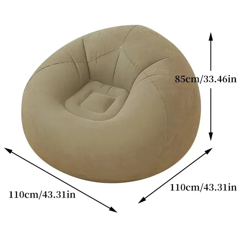 대형 라지형 에어 소파 의자 PVC 라운저 시트 빈백  - Outdoor Camping Couch 리뷰 및 가격