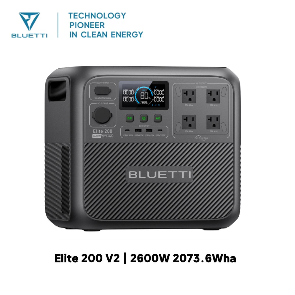【리뉴얼】BLUETTI Elite 200 V2 휴대용  - Outdoor Camping Oven 리뷰 및 가격