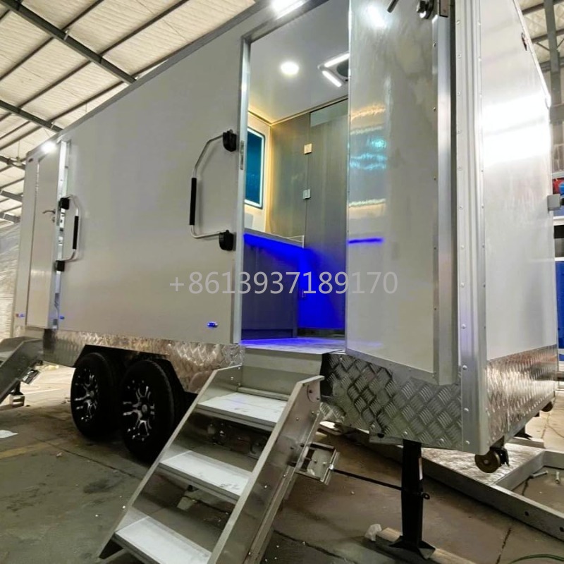 임시 주거 지역용 이동식 화장실 및 샤워 트레일러, 작 - Portable Camp Toilet 리뷰 및 가격