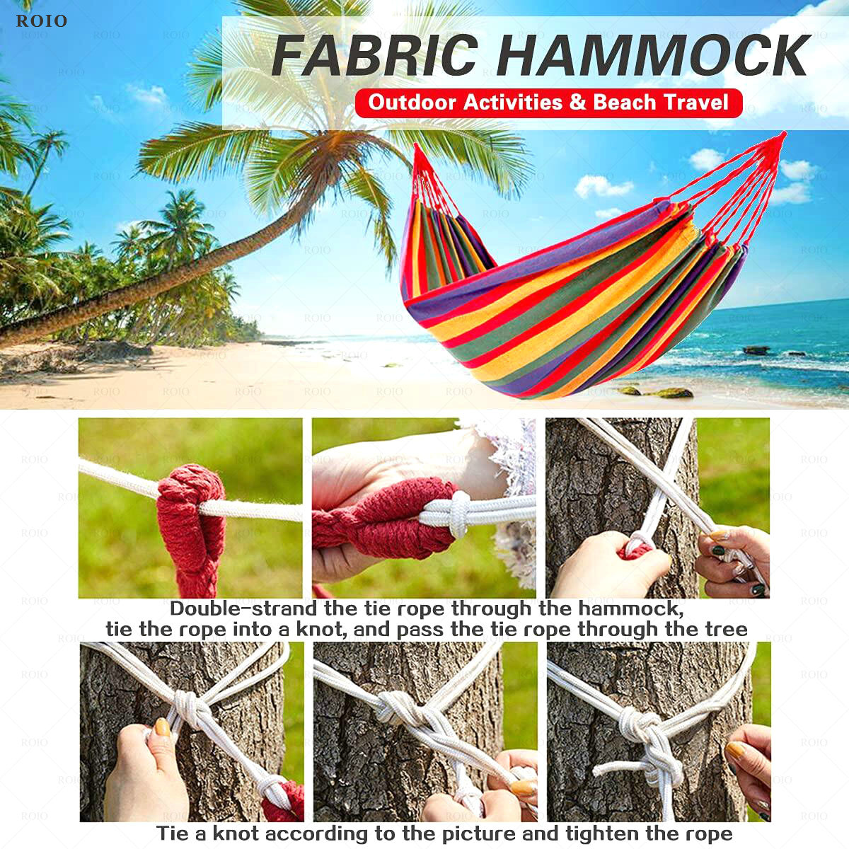 캠핑 해먹 두꺼운 내구성 있는 원단 캔버스 싱글 해먹  - Outdoor Camping Hammock Chair 리뷰 및 가격