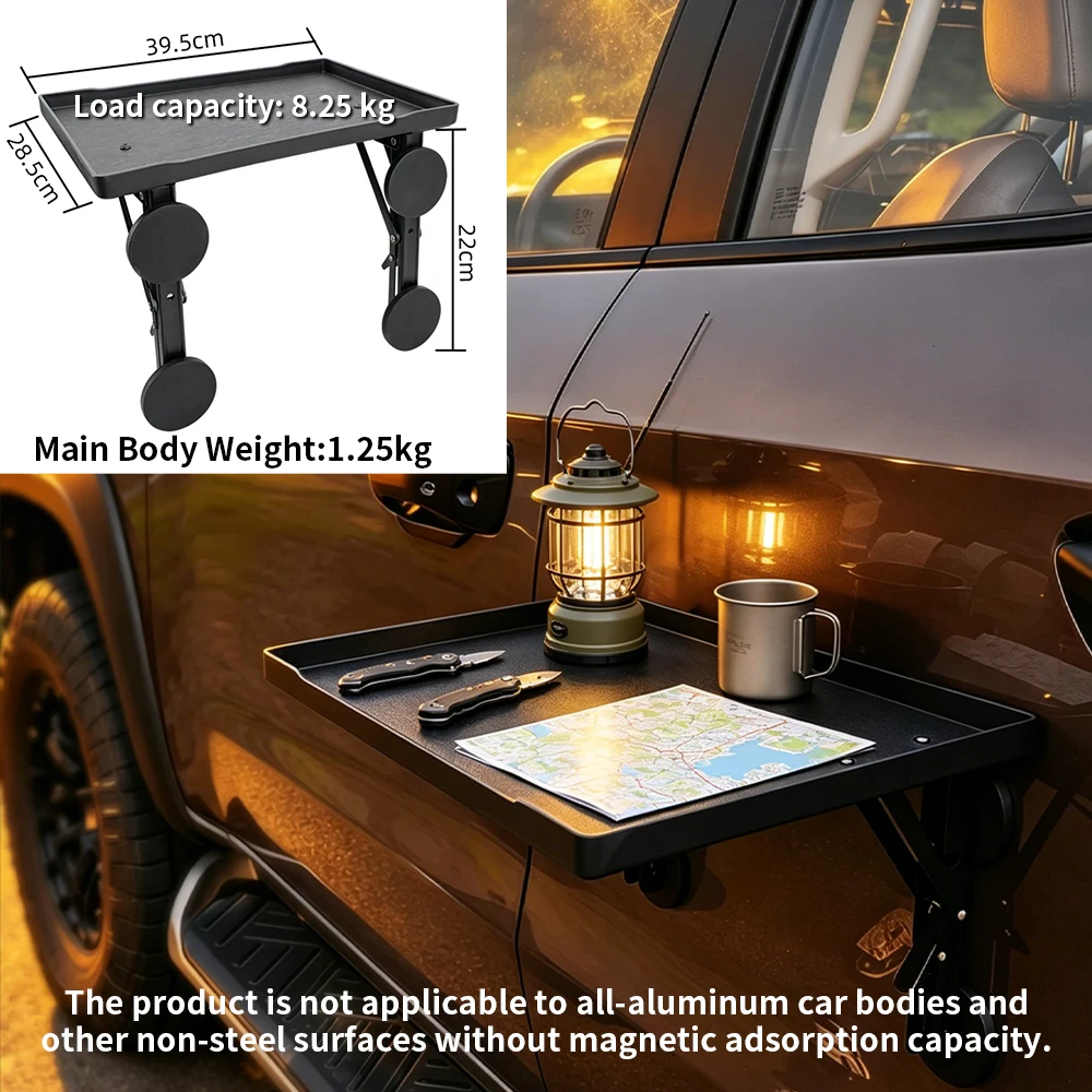 휴대용 차량 측면 도어 걸이형 트레이 접이식 자동차 테 - Outdoor Camping Cooking Table 리뷰 및 가격