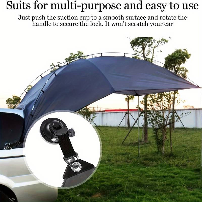 4개입 모터홈 차량 흡착컵 앵커 고정 훅 타이 다운 유 - Outdoor Camping Accessories 리뷰 및 가격