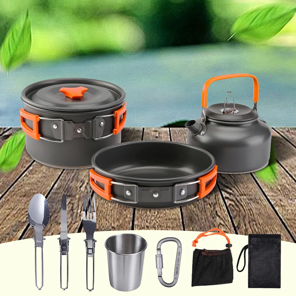 캠핑 조리기구 세트 주전자 냄비 프라이팬 휴대용 접이식 - Camp Utensil Set 리뷰 및 가격
