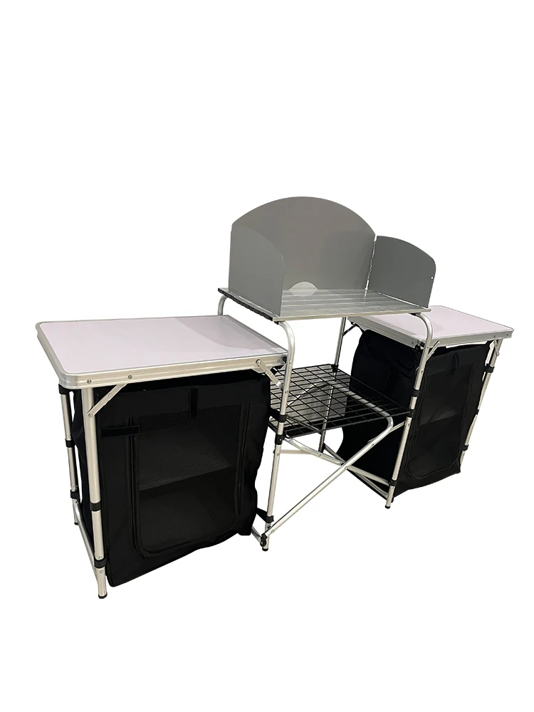 야외 캠핑용 알루미늄 휴대용 접이식 조리대 테이블 - Outdoor Camping Cooking Table 리뷰 및 가격