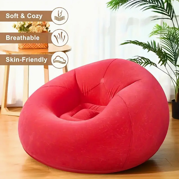 휴대용 에어 빈백 의자 소파, 접이식 에어 소파 라운저 - Outdoor Camping Couch 리뷰 및 가격